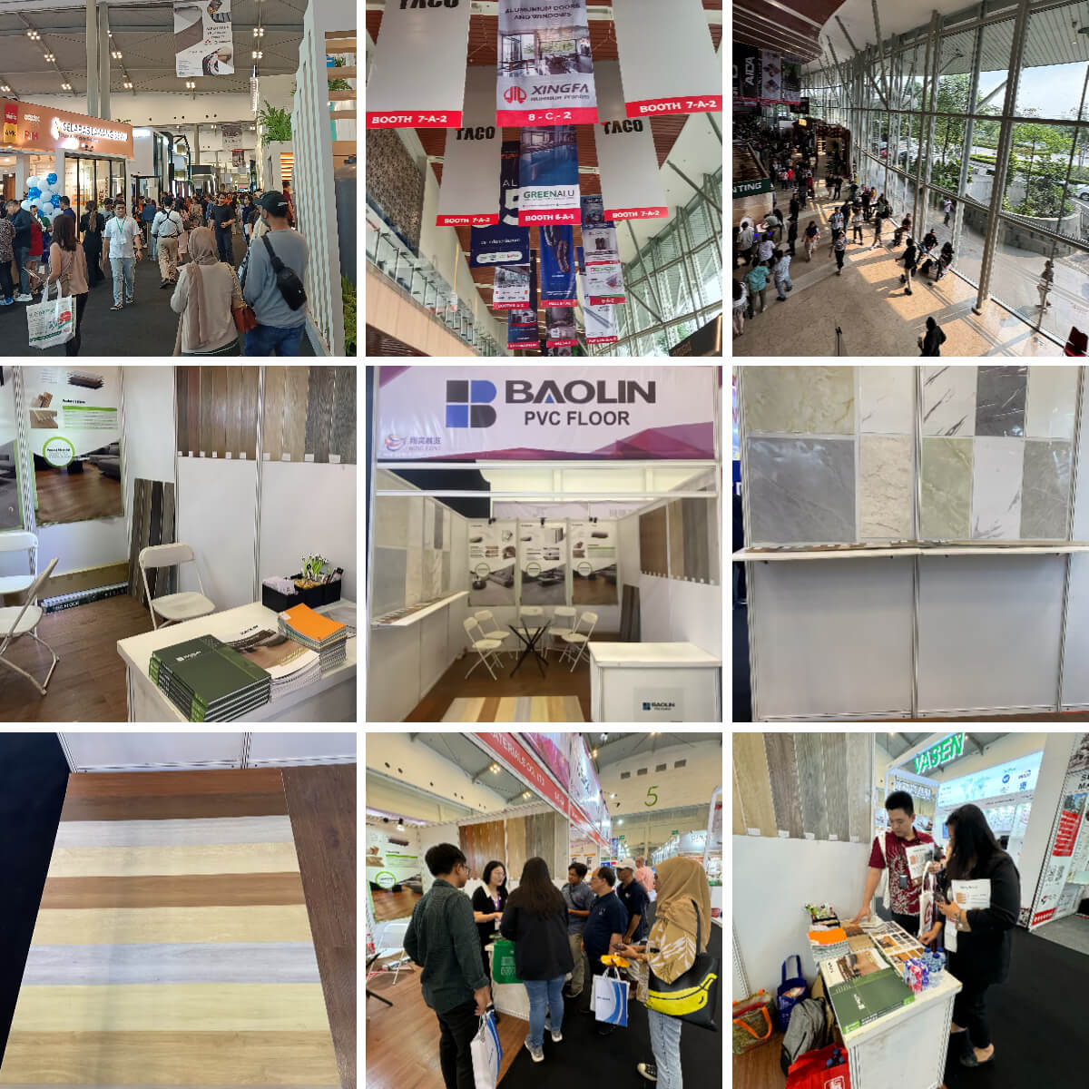 BaoLin Floor | Building Technology Expo 2024 in Indonesia