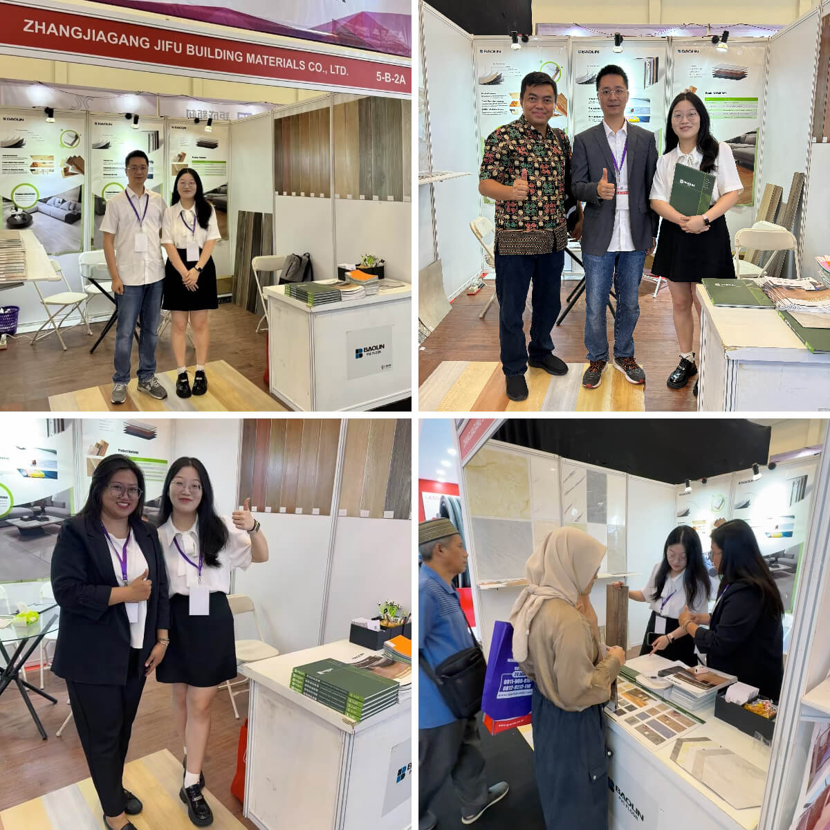 BaoLin Floor | Building Technology Expo 2024 in Indonesia